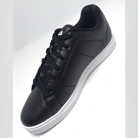 Men's Fila Charleston Black | White Low Top Sneakers NWT - Picture 3 of 5